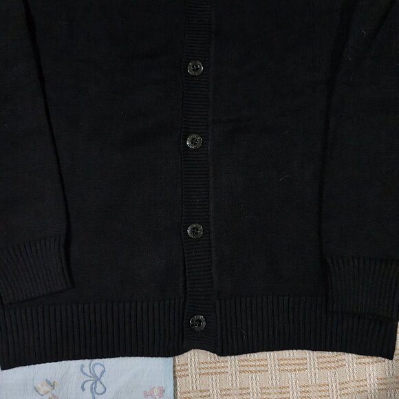 Stone Island Black Knit Cardigan - Picture 5 of 10